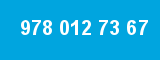 978 012 73 67